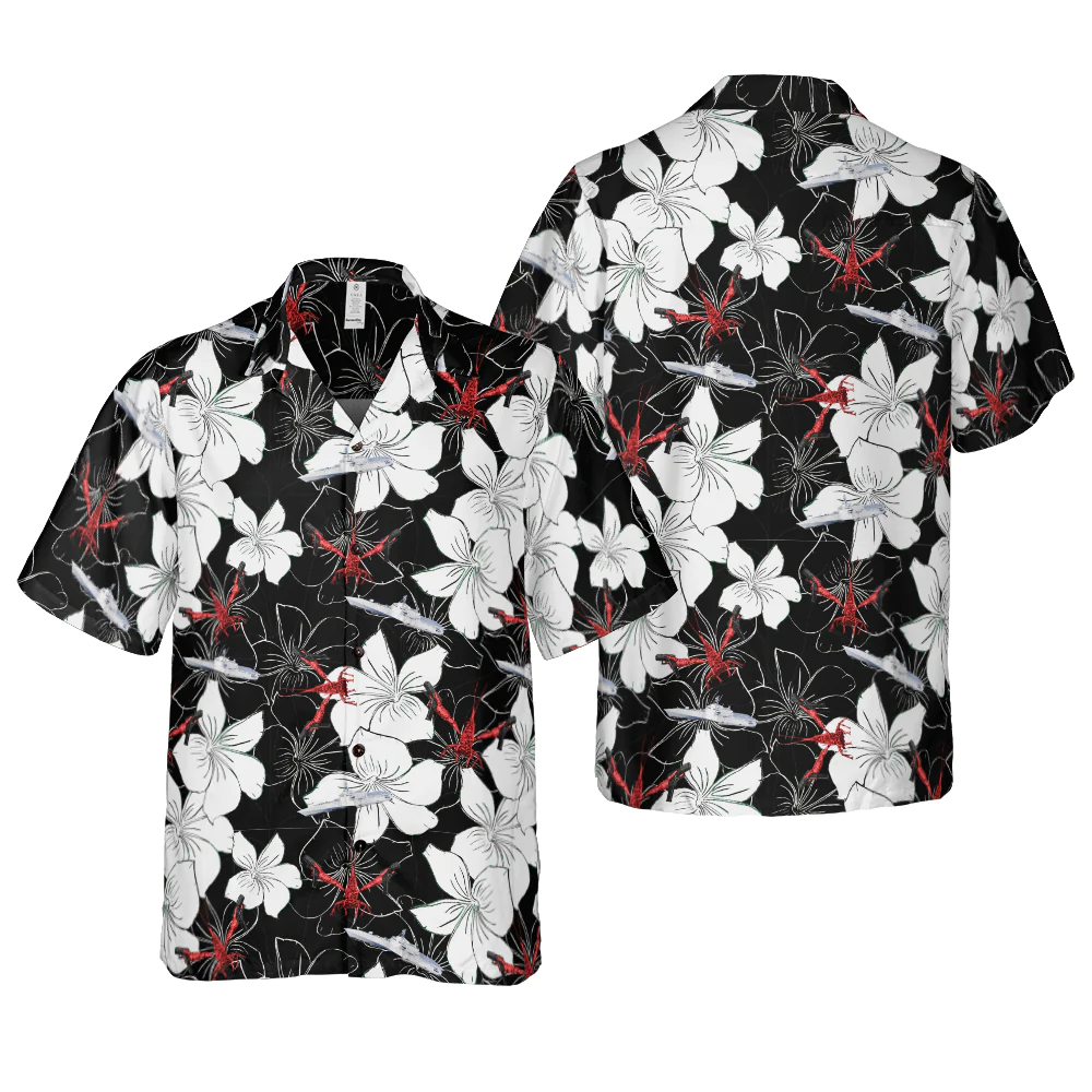 Justin Chapman Black Version Hawaiian Shirt Aloha Shirt For Men and Women