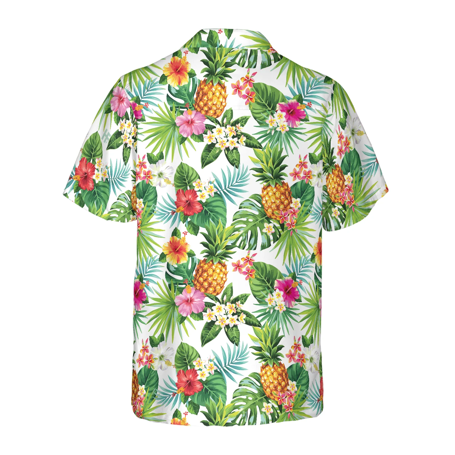 Pineapple Tropical Hawaiian Shirt Aloha Shirt For Men and Women