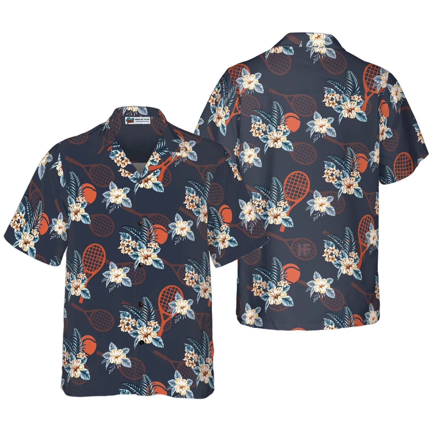 Tropical Tennis 4 Hawaiian Shirt Aloha Shirt For Men and Women