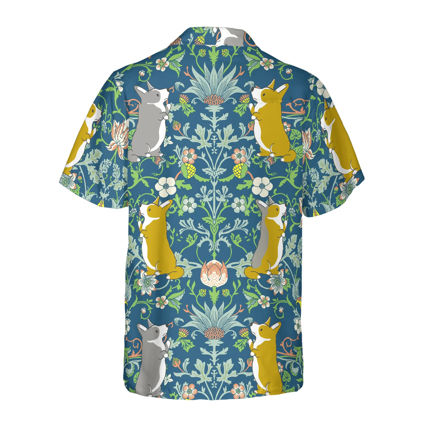 Corgi In The Magical Forest Corgi Hawaiian Shirt Best Dog Shirt Aloha Shirt For Men and Women