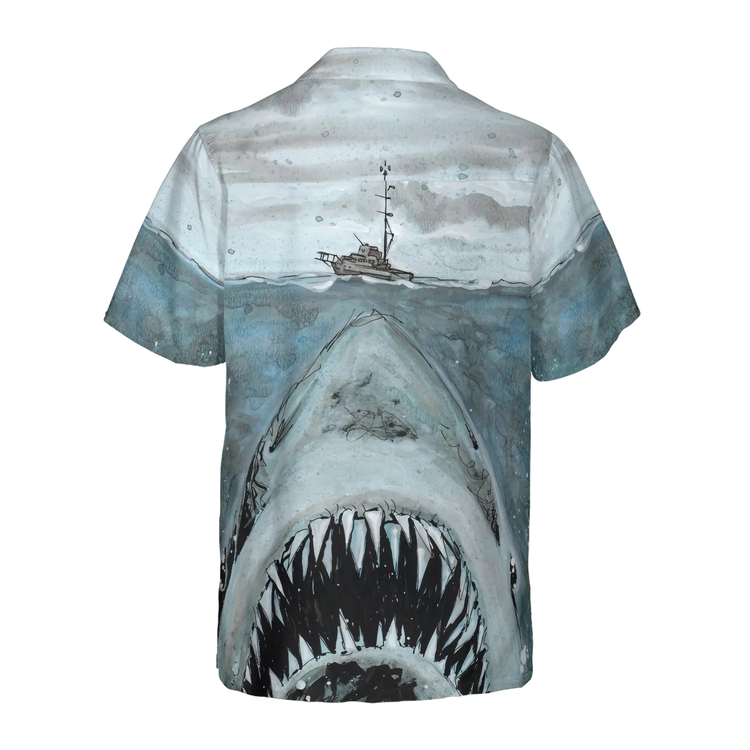 Shark Mouth 02 Hawaiian Shirt Aloha Shirt For Men and Women