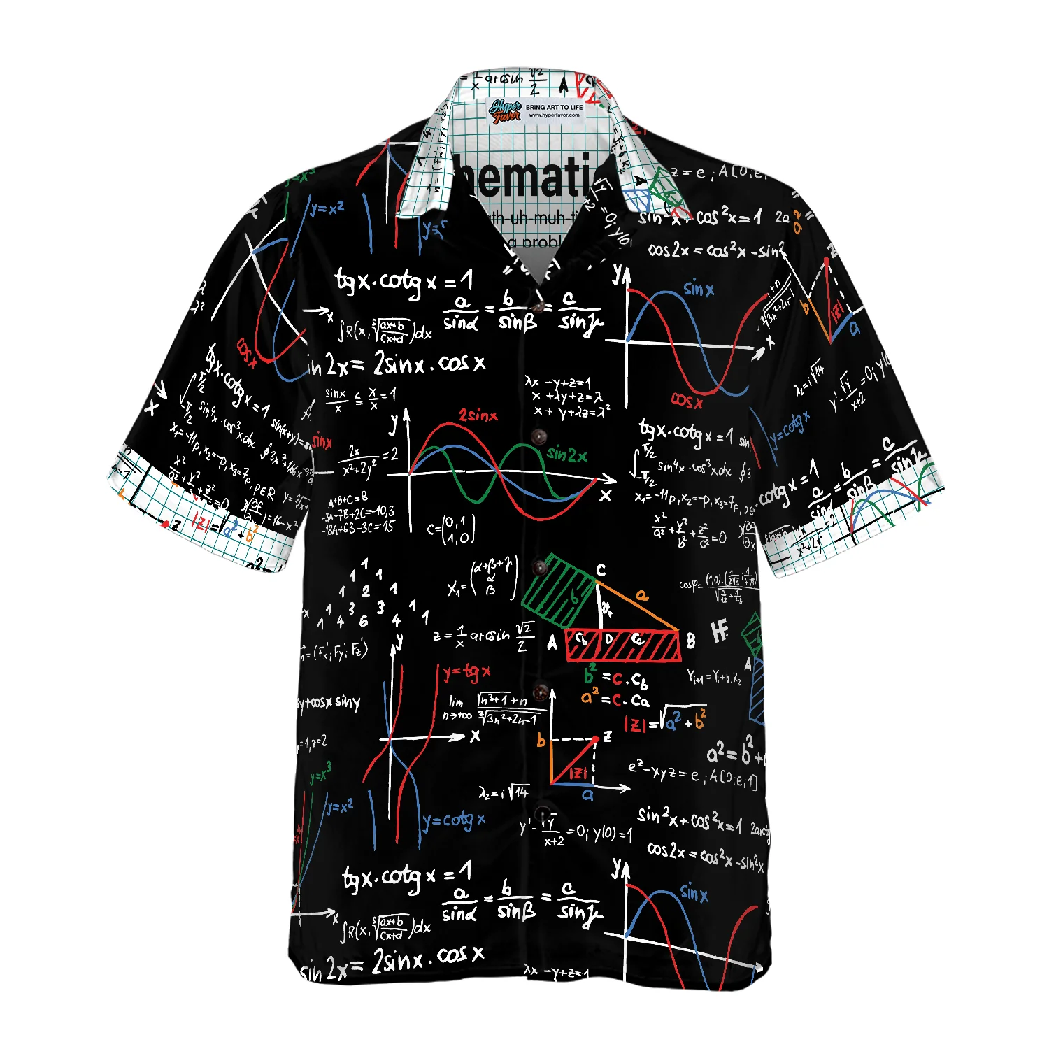 Mathematician Hawaiian Shirt Aloha Shirt For Men and Women