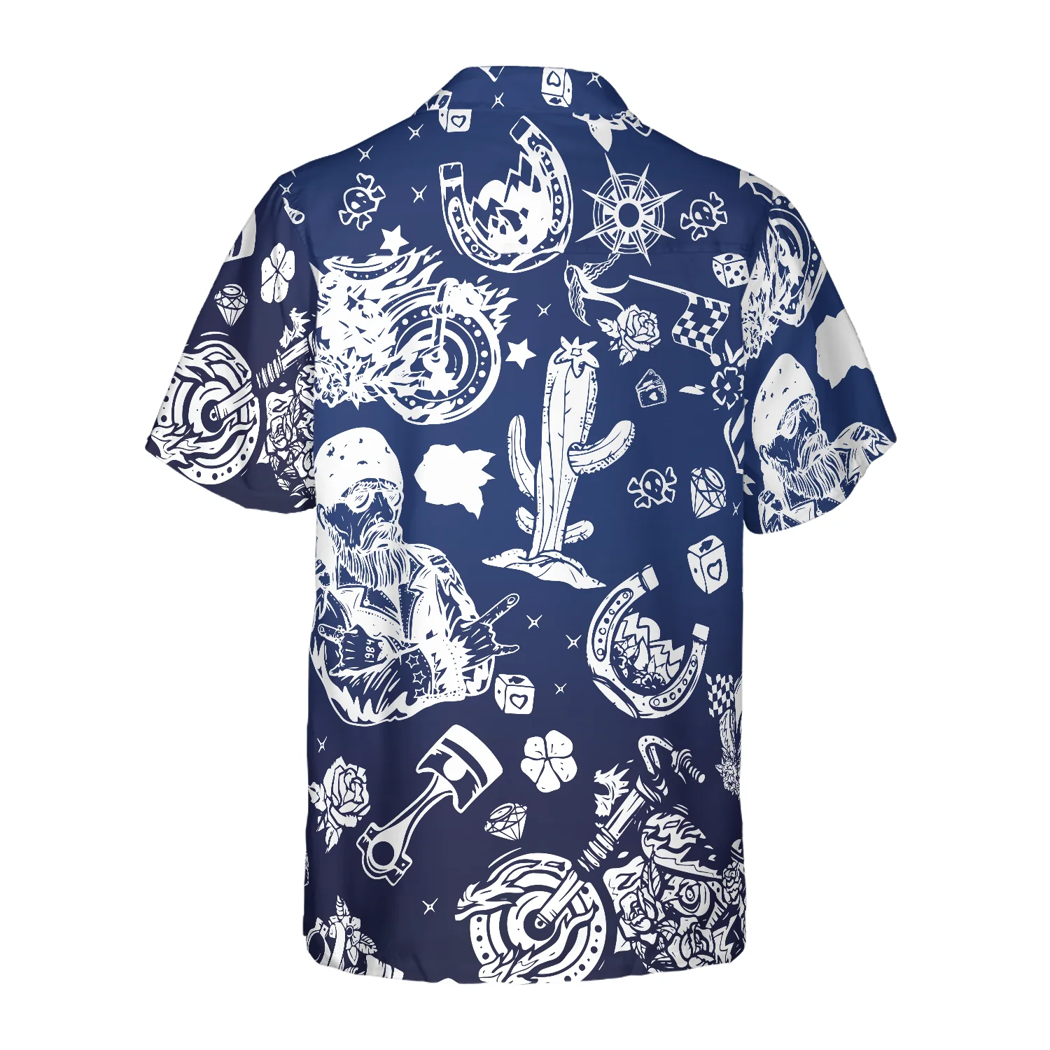 Motorbike Lover Motorcyle Hawaiian Shirt Motorcycle Shirts Aloha Shirt For Men and Women