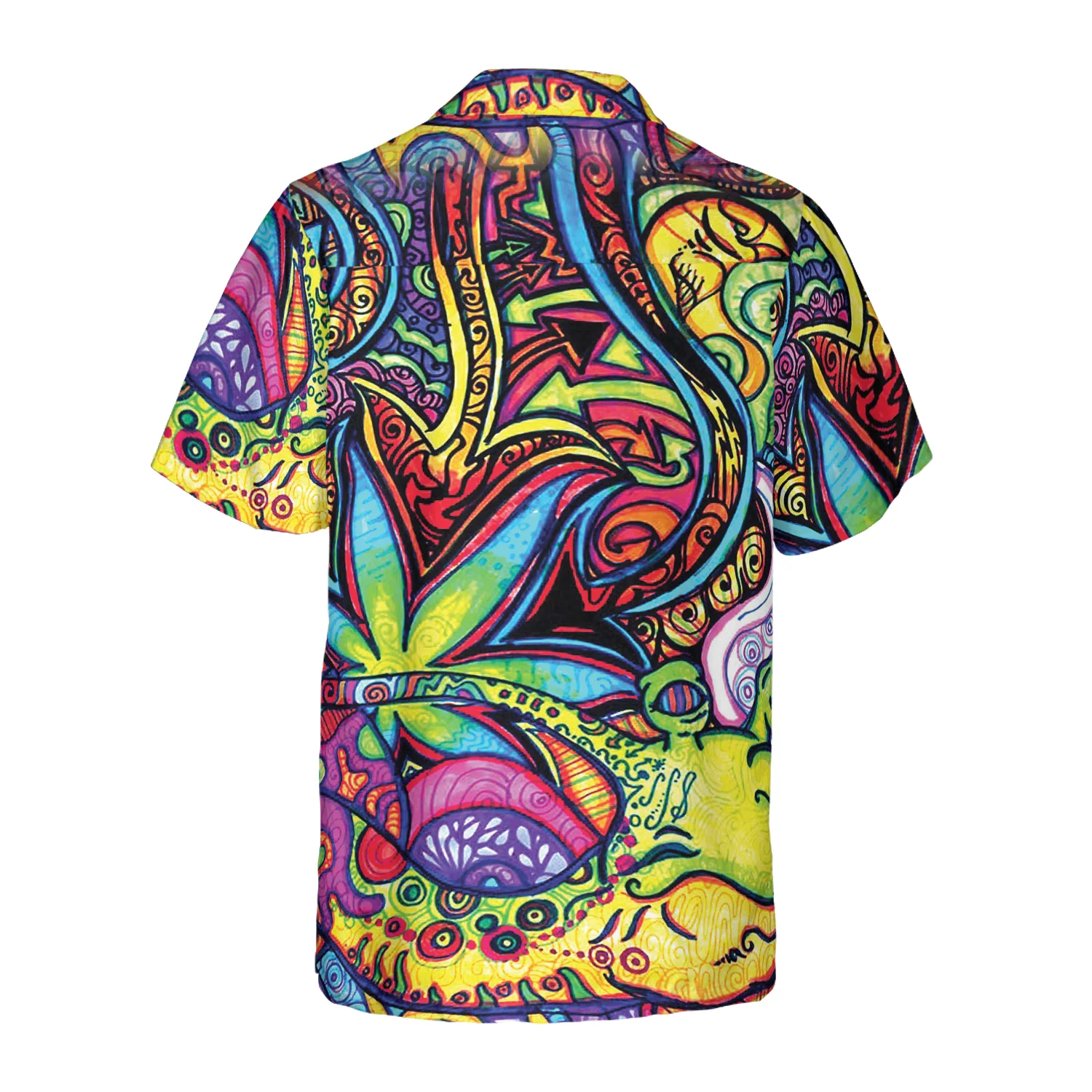 Psychedelic Research Volunteer Hawaiian Shirt Aloha Shirt For Men and Women