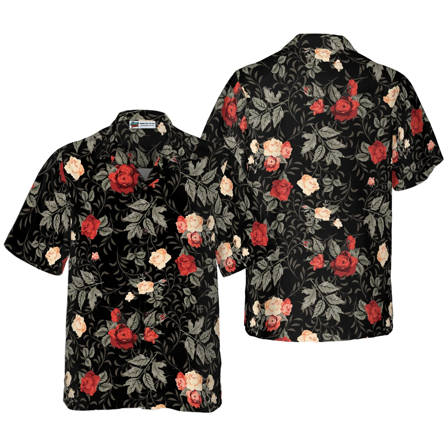 Floral Flower 22 Hawaiian Shirt Aloha Shirt For Men and Women