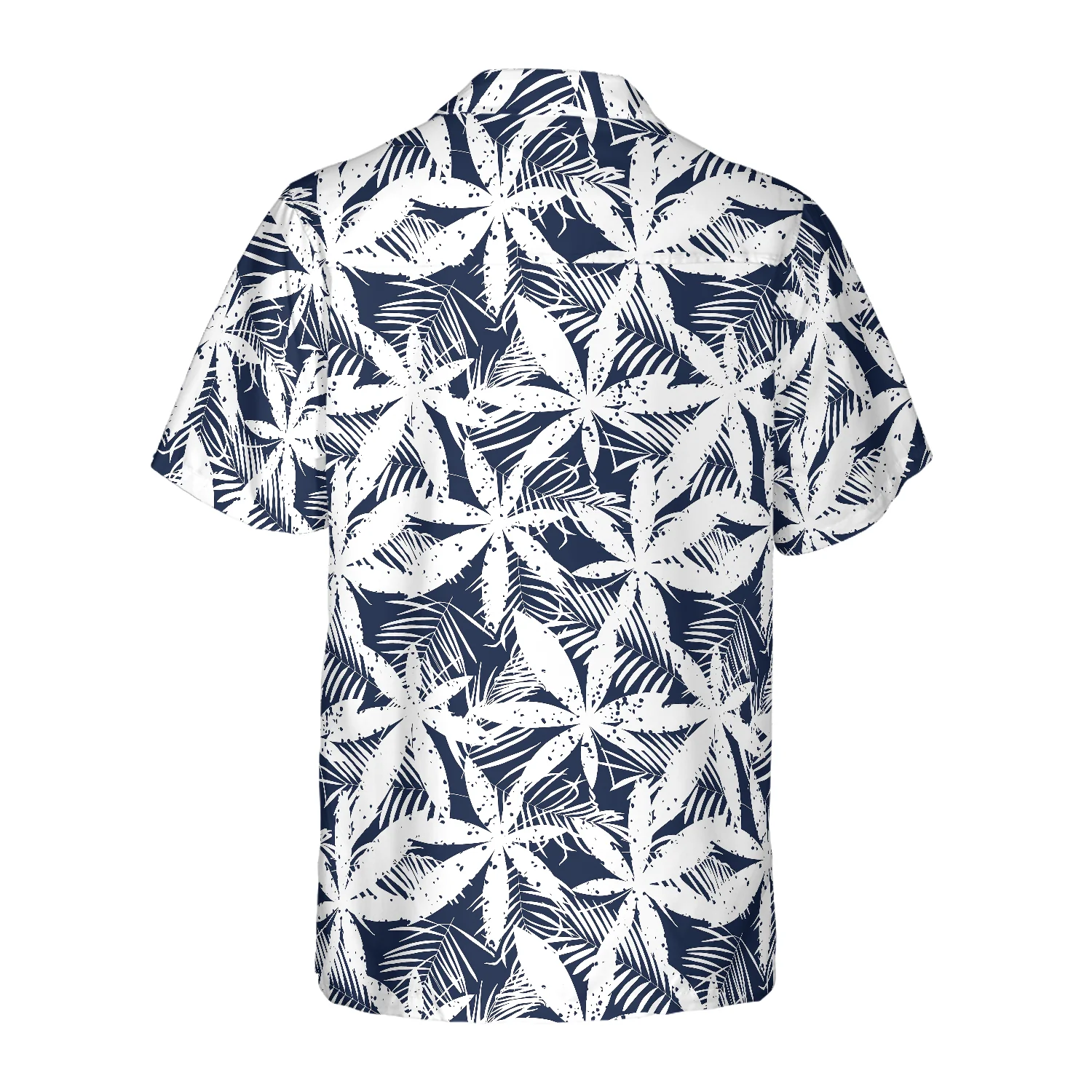 Tropical Palm Tree Cannabis Marijuana Hawaiian Shirt Aloha Shirt For Men and Women