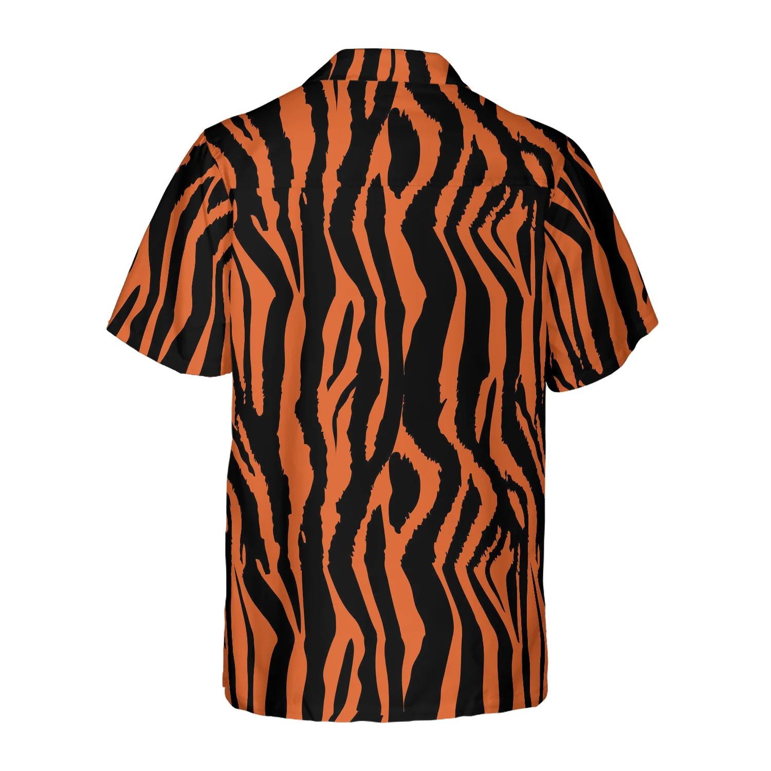 Tiger And Zebra Strip Hawaiian Shirt Aloha Shirt For Men and Women