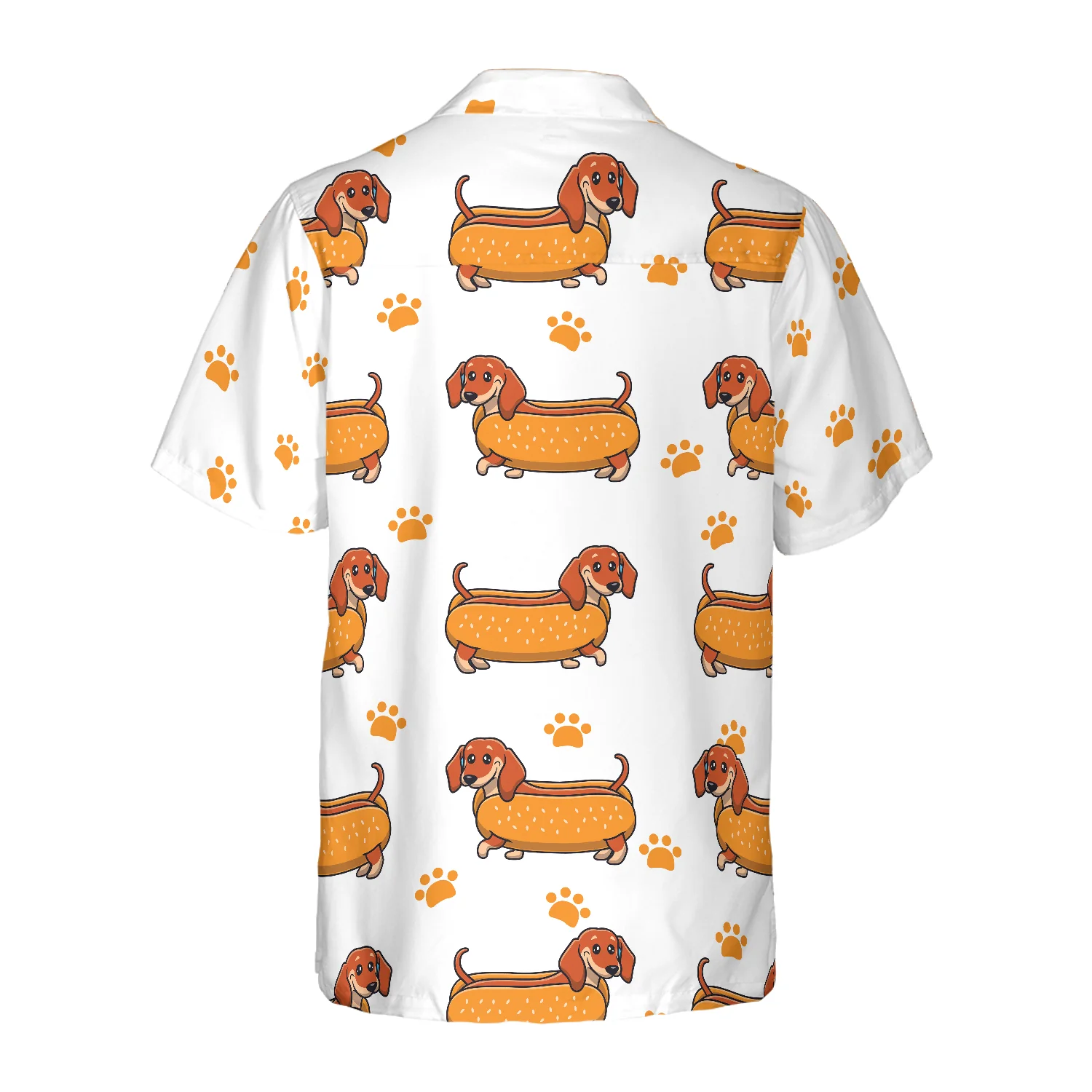 Real Hotdog Dachshund Hawaiian Shirt Aloha Shirt For Men and Women