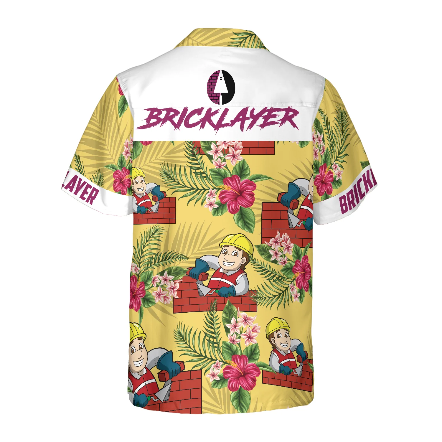 Proud Bricklayer Hawaiian Shirt Aloha Shirt For Men and Women