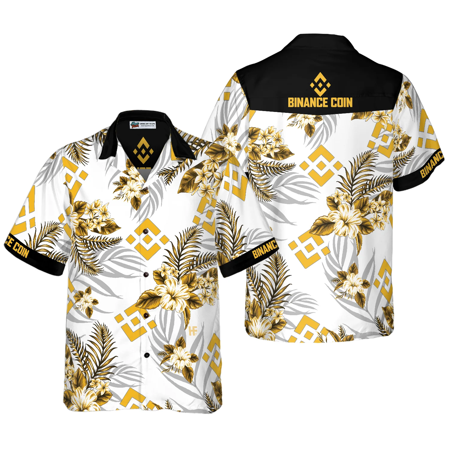 Binance Coin Networking Hawaiian Shirt Aloha Shirt For Men and Women