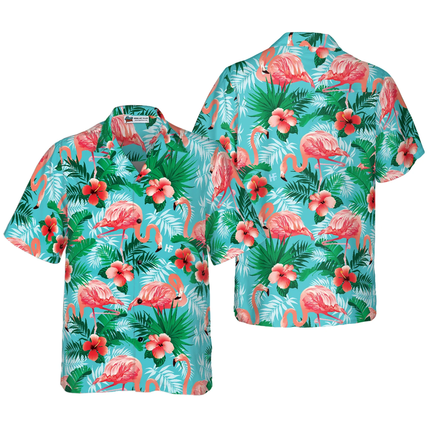 Flamingo 04 Hawaiian Shirt Aloha Shirt For Men and Women