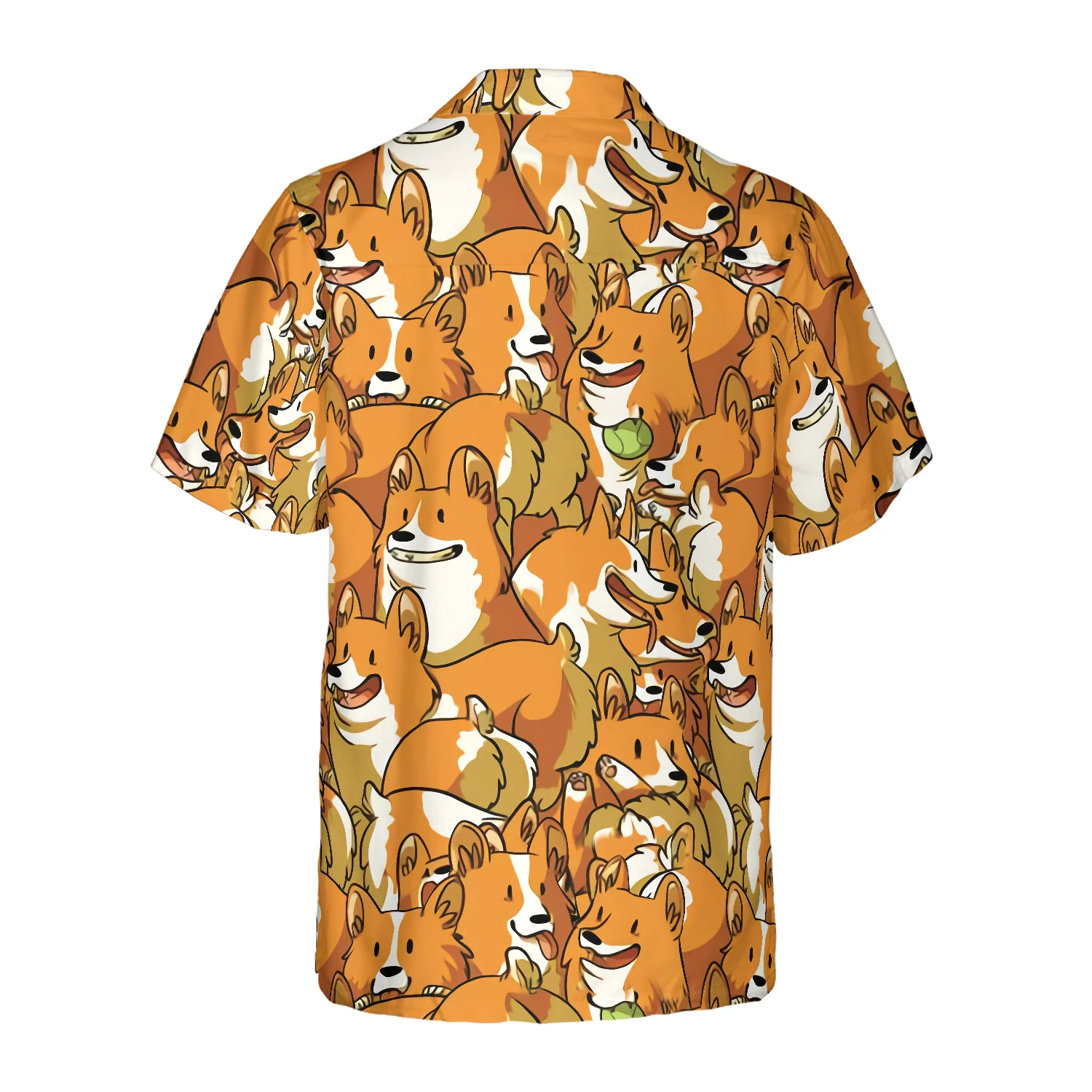 The Corgi Friends Hawaiian Shirt Aloha Shirt For Men and Women