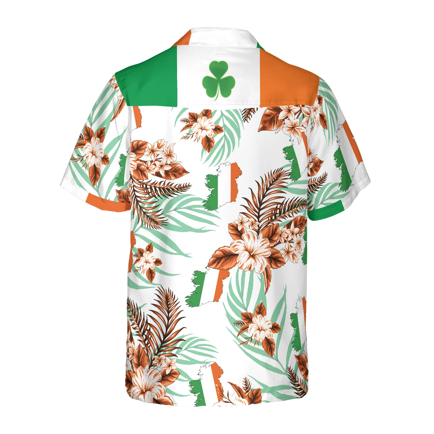 Irish People Proud Ireland Shamrock Hawaiian Shirt Aloha Shirt For Men and Women