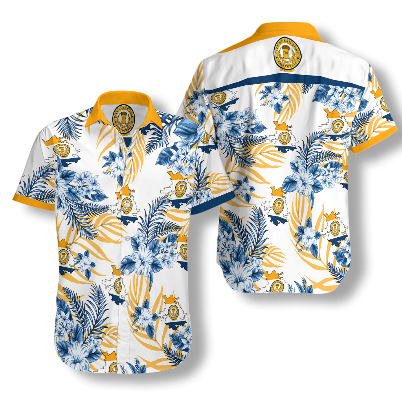 San Jose Proud Hawaiian Shirt Aloha Shirt For Men and Women