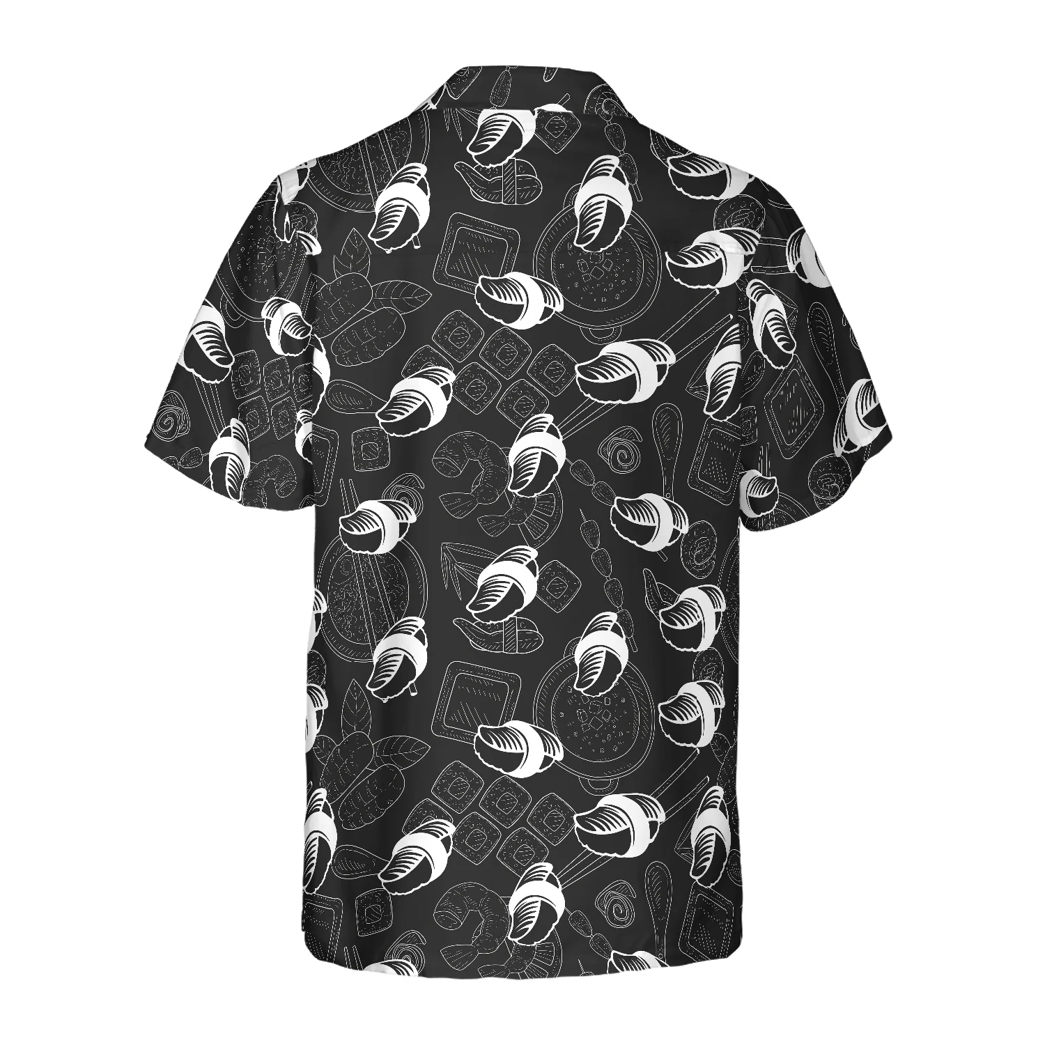 Japanese Sushi Food Hawaiian Shirt Aloha Shirt For Men and Women