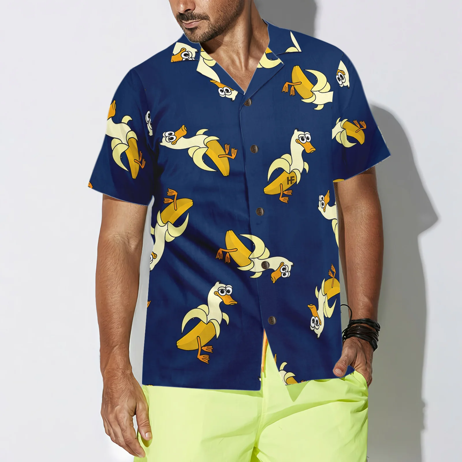 Its Just A Banana Duck Hawaiian Shirt Aloha Shirt For Men and Women