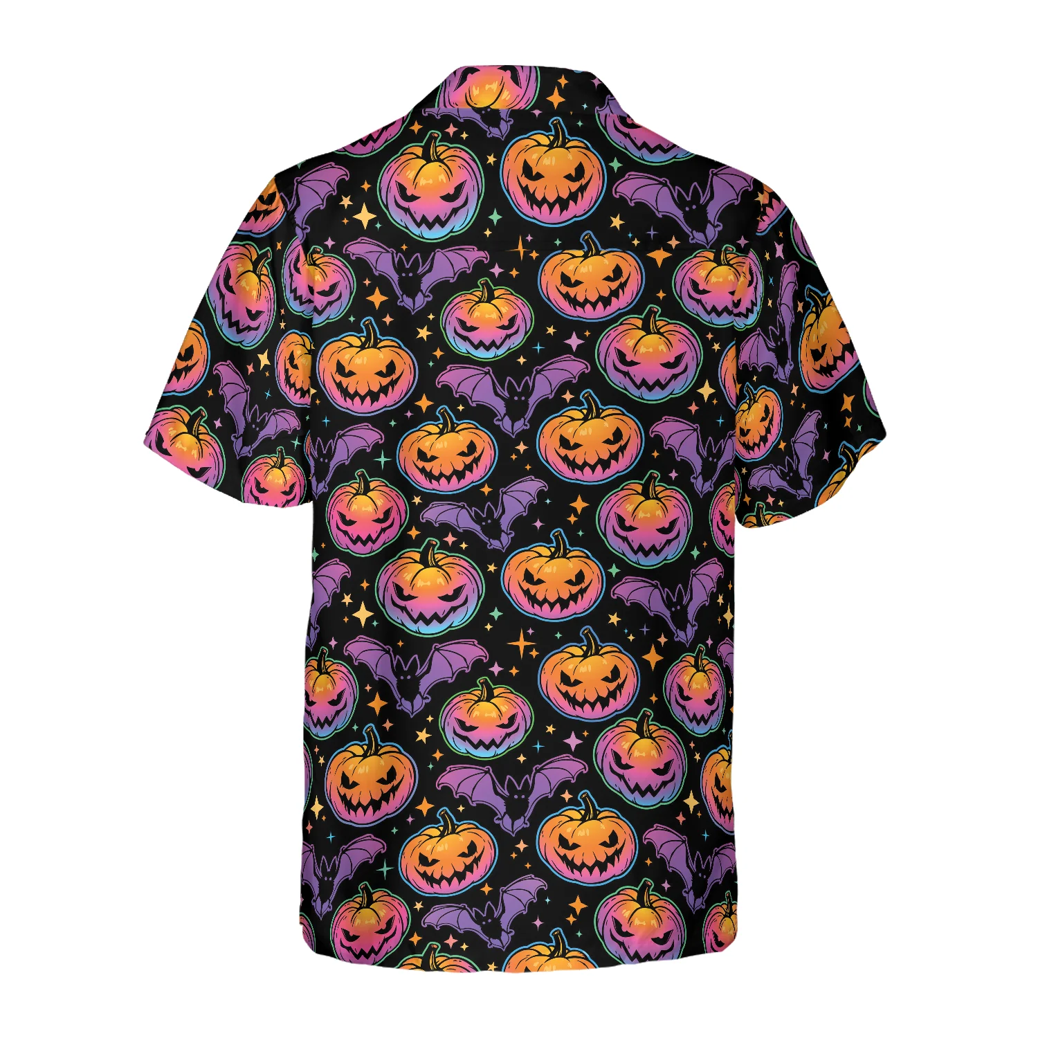 Pumpkin Halloween Hawaiian Shirt Aloha Shirt For Men and Women