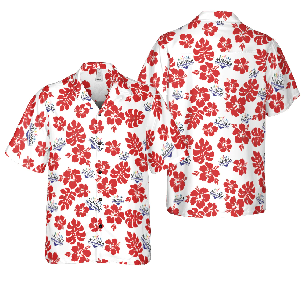 Karina Hernandez White Hawaiian Shirt Aloha Shirt For Men and Women