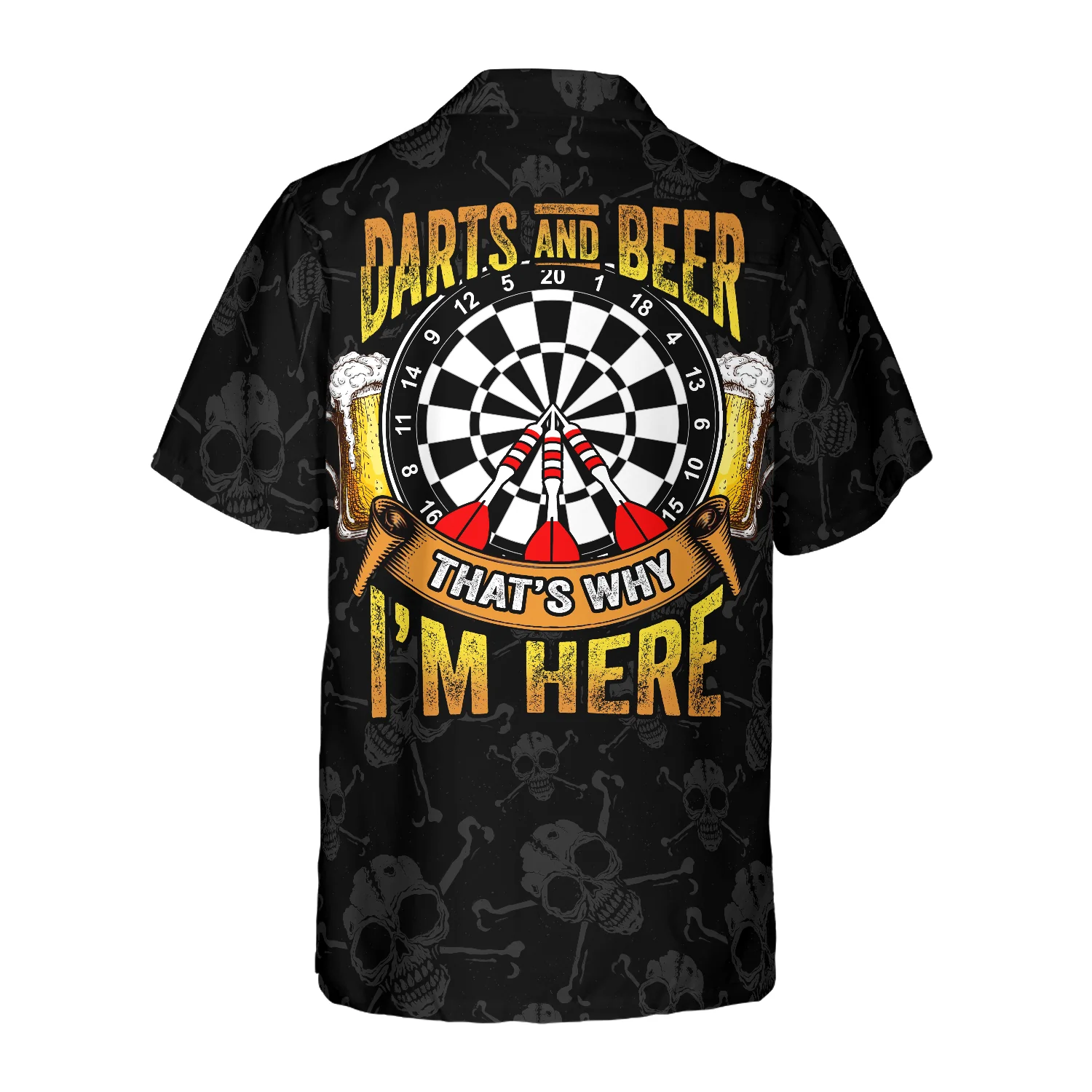 Darts And Beer Hawaiian Shirt Best Gift For Beer Lovers Aloha Shirt For Men and Women