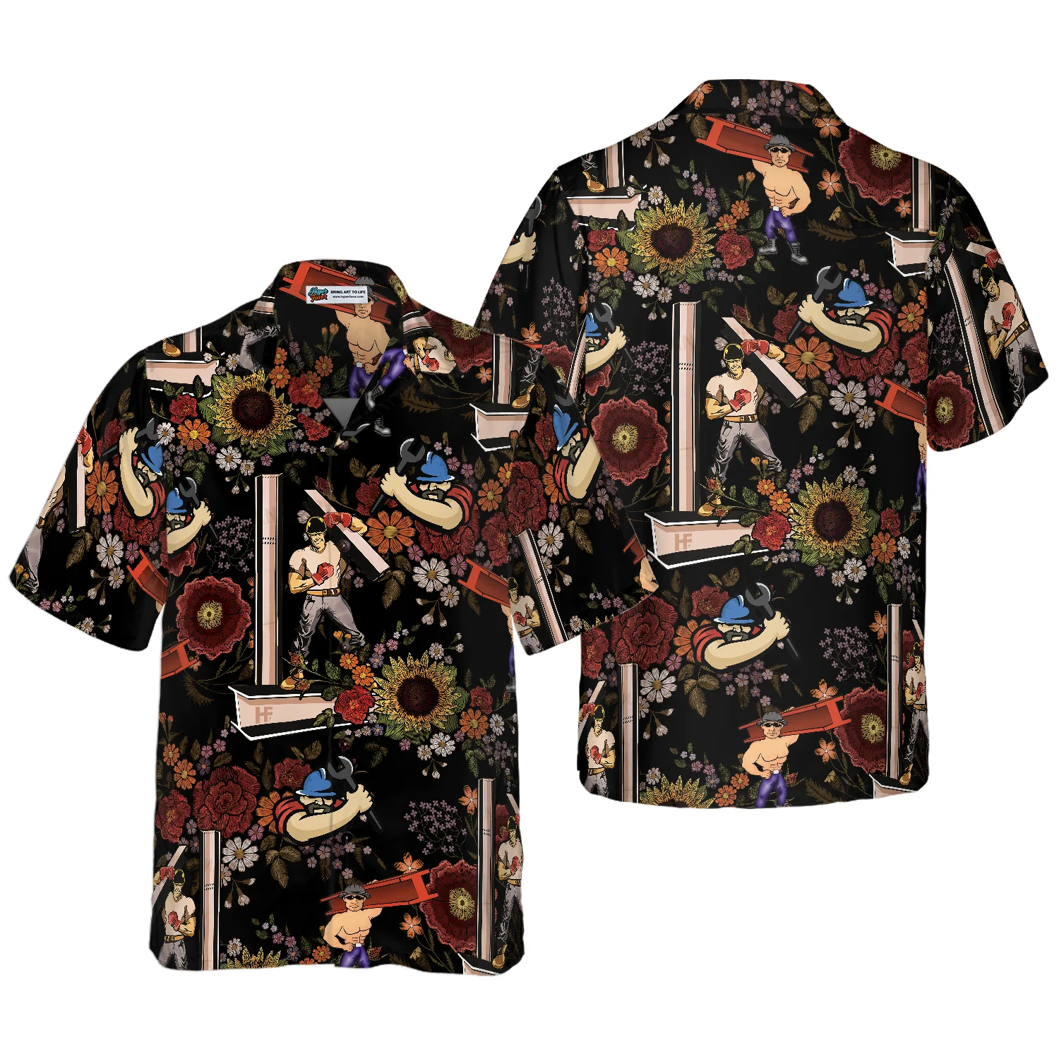 Ironworker Proud 2 Hawaiian Shirt Aloha Shirt For Men and Women