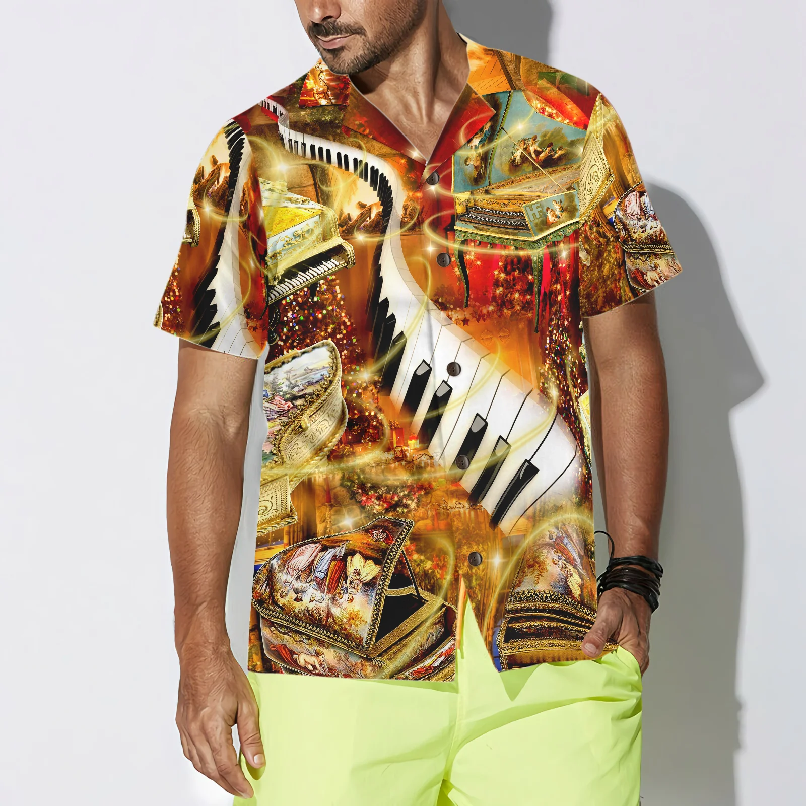 Piano Is My Passion Hawaiian Shirt Aloha Shirt For Men and Women