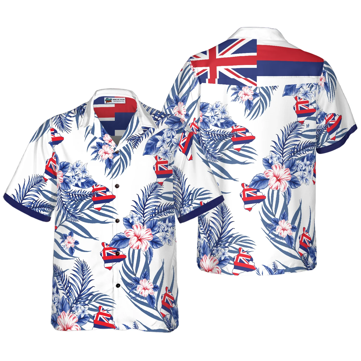 Hawaii Proud Hawaiian Shirt Aloha Shirt For Men and Women