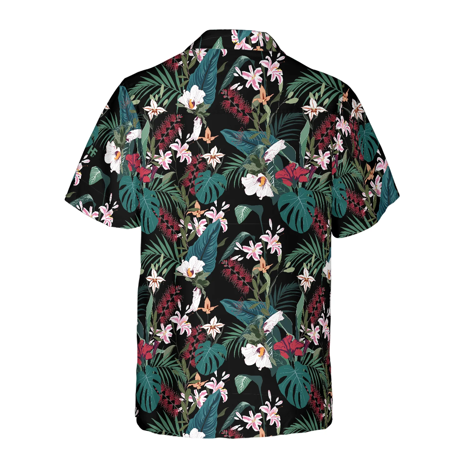 Tropical Seamless Pattern 1 Hawaiian Shirt Aloha Shirt For Men and Women