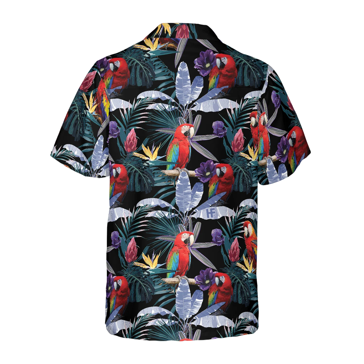 Tropical Parrot V1 Hawaiian Shirt Aloha Shirt For Men and Women