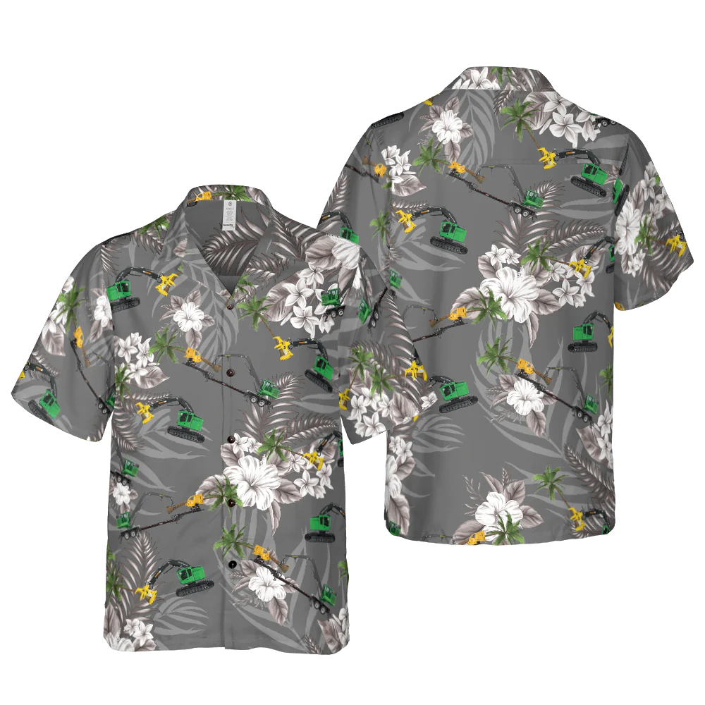 Gus Runde Gray Hawaiian Shirt Aloha Shirt For Men and Women