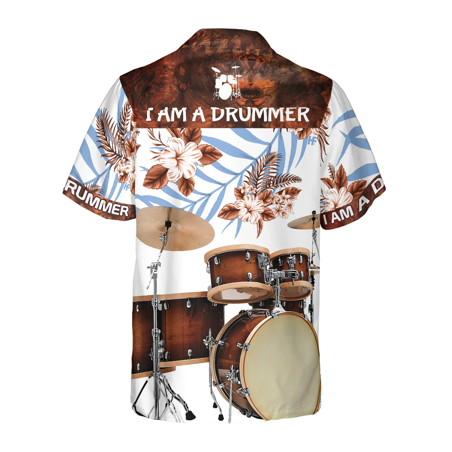 I Am A Drummer Hawaiian Shirt Aloha Shirt For Men and Women