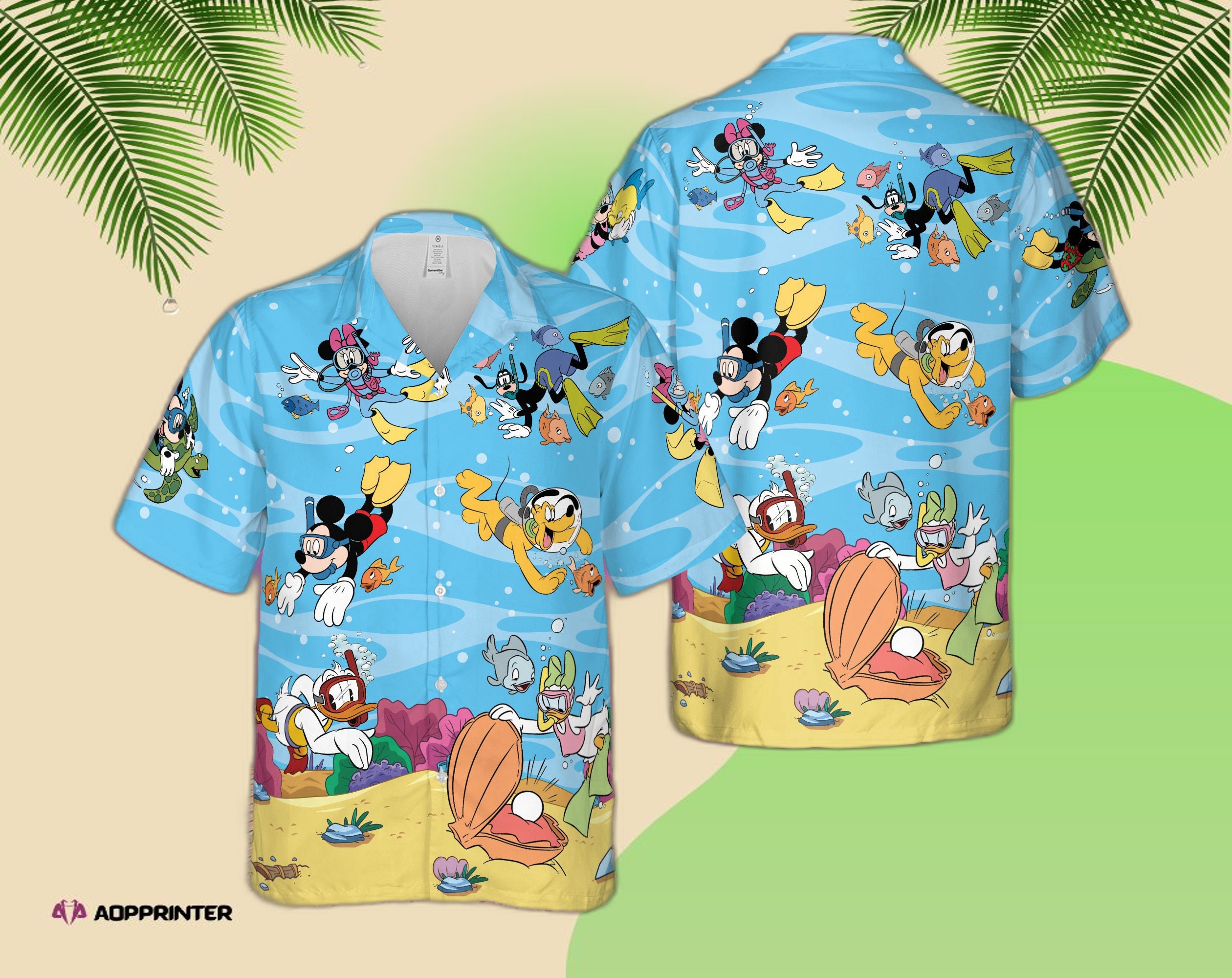 Disney World Mickey And Family Vacation Holiday Hawaiian Shirt Sea Beach Lover