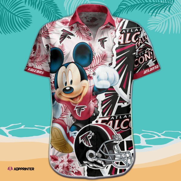 NFL Atlanta Falcons Hawaiian Shirt Mickey Summer