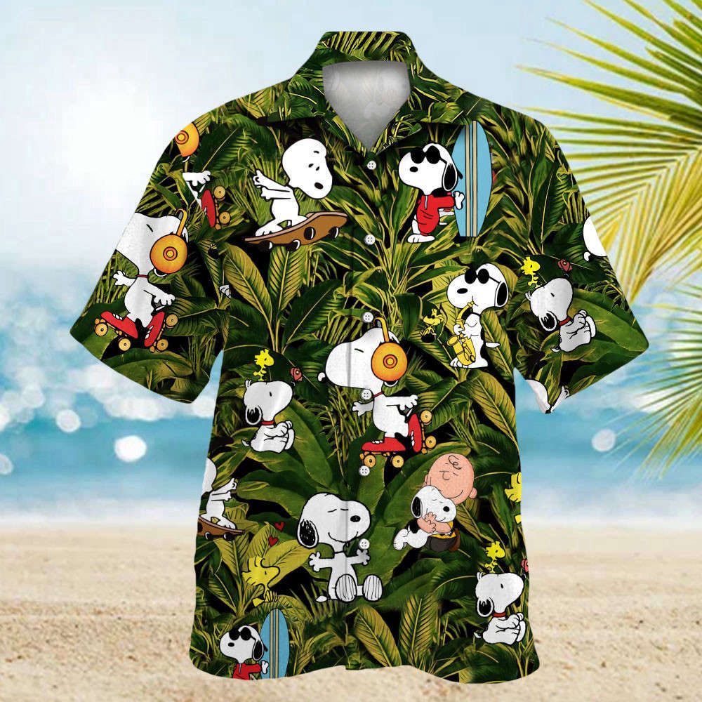 Snoopy 7 Hawaiian Shirt Summer Aloha Shirt For Men Women