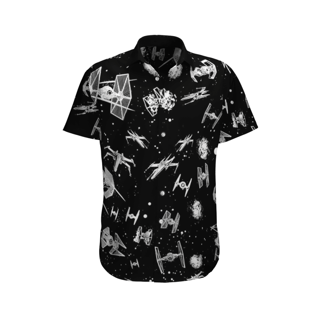 Space Ships Hawaii Shirt Summer Aloha Shirt For Men Women