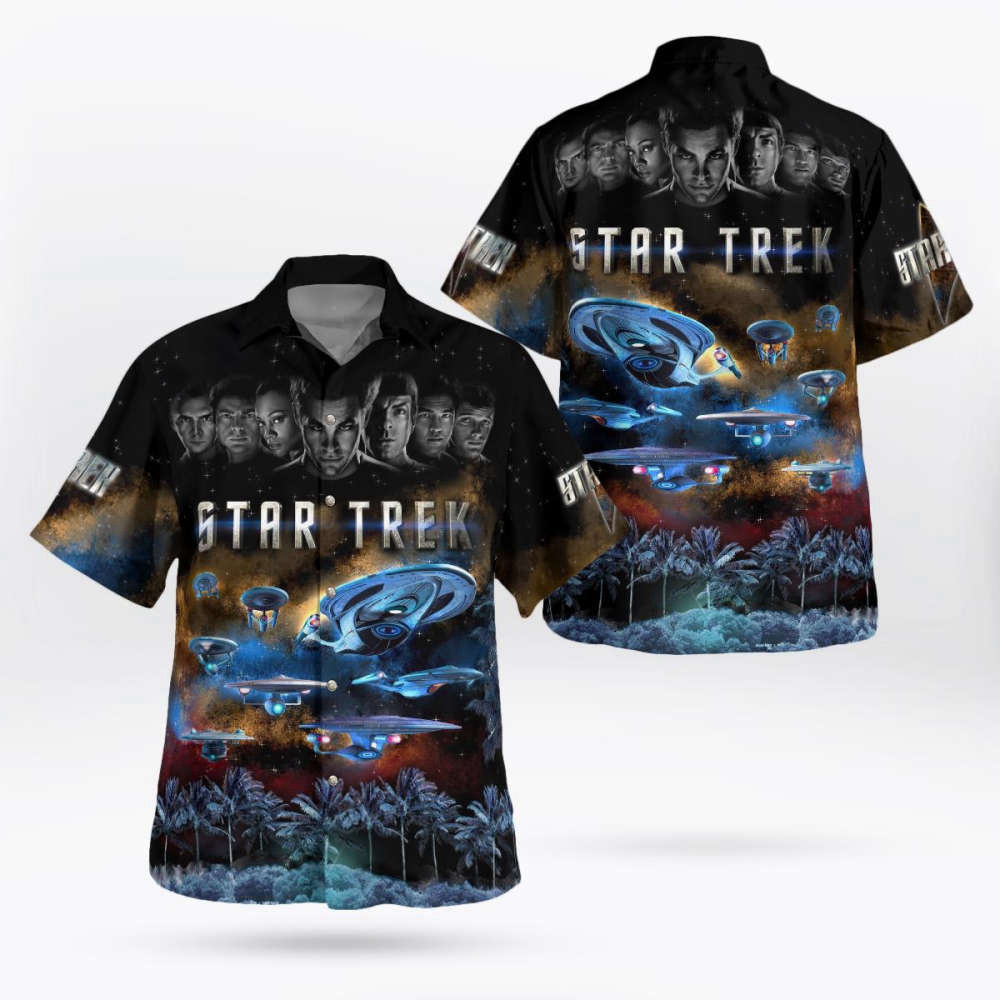 Star Trek Movie Hawaiian Shirt Summer Aloha Shirt For Men Women