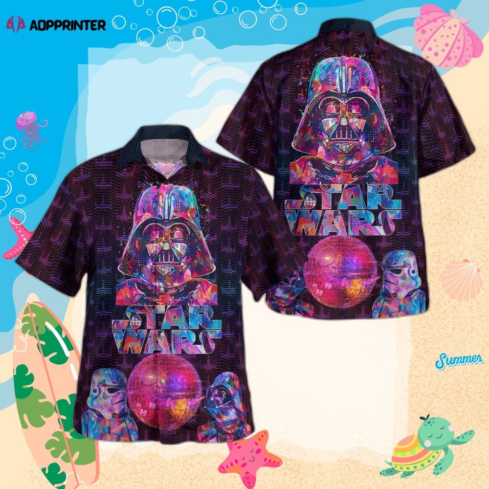 Star Wars Art Hawaiian Shirt Summer Aloha Shirt For Men Women