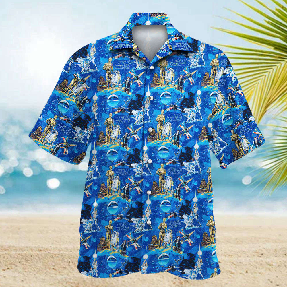 Star Wars Luke Sleepwalker Hawaiian Shirt Summer Aloha Shirt For Men Women