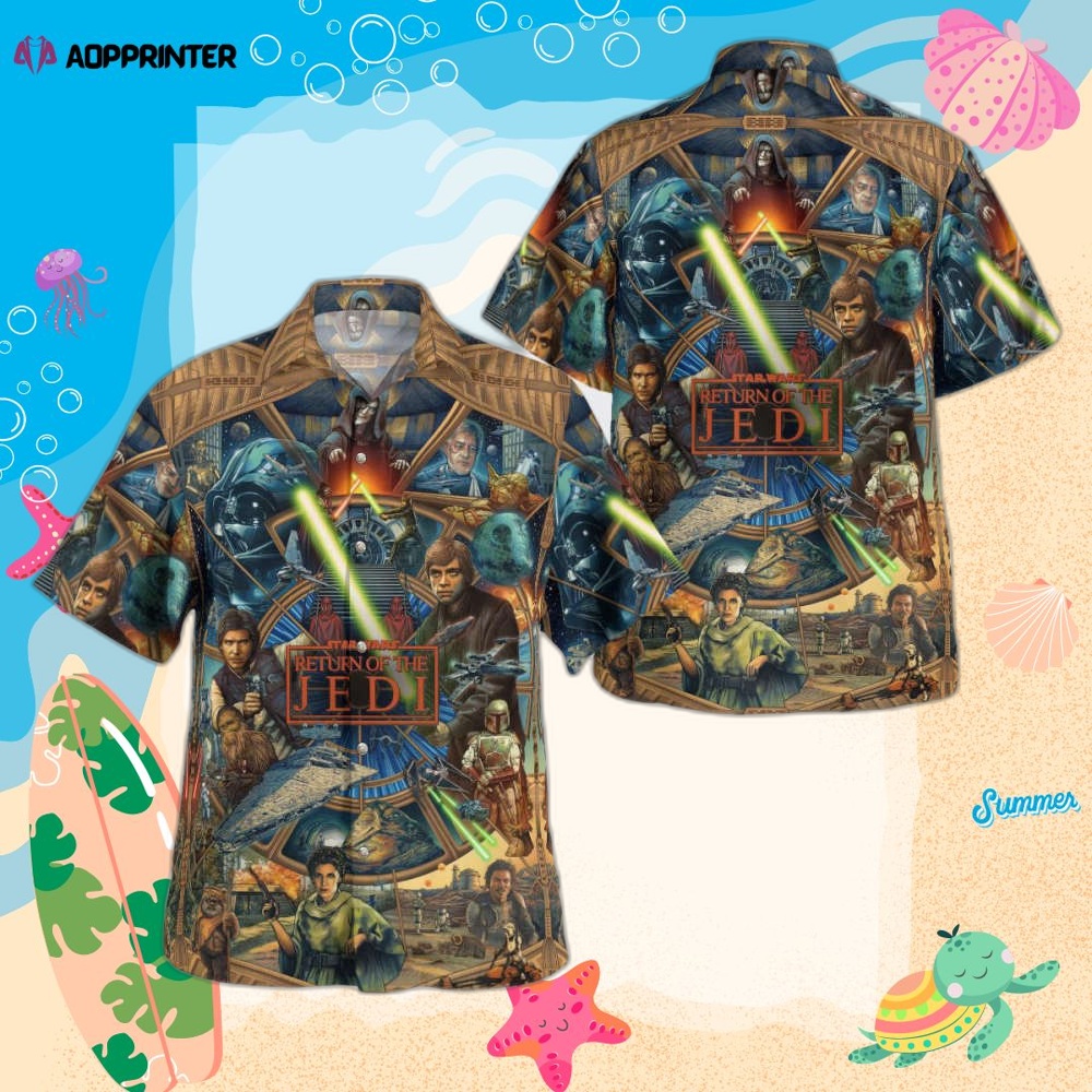 Star Wars Of The Jedi Hawaii Shirt Summer Aloha Shirt For Men Women