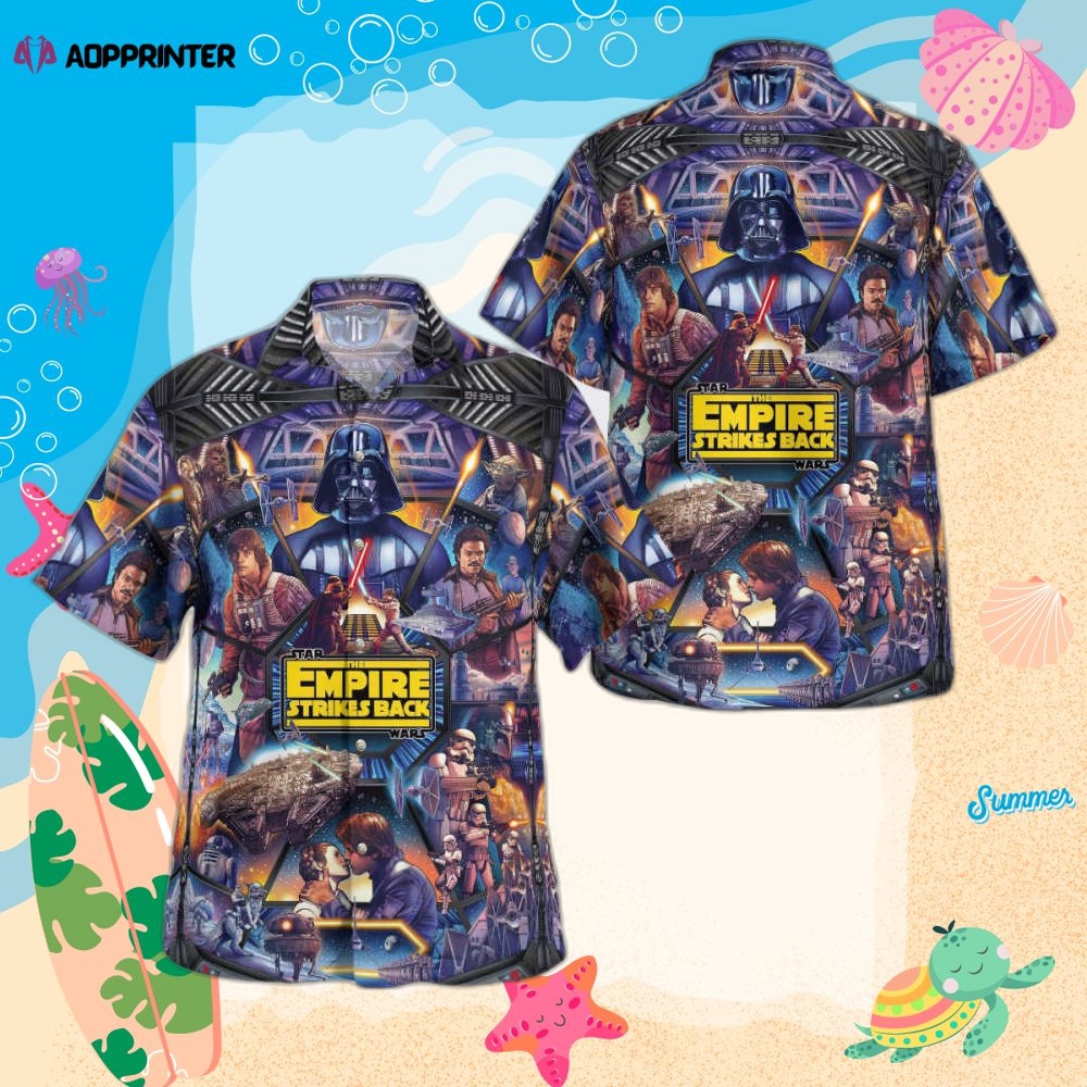 Star Wars The Empire Strikes Back Hawaii Shirt Summer Aloha Shirt For Men Women