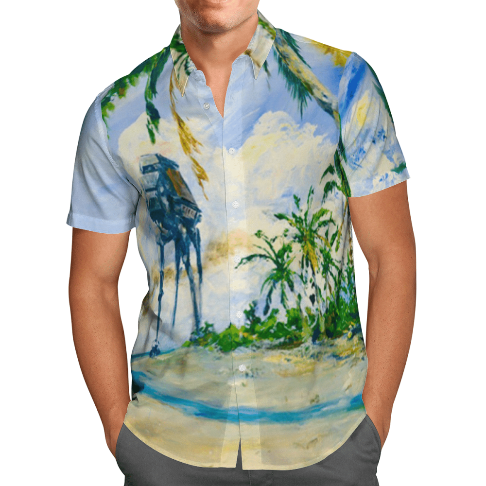 Star Wars Tropical Hawaii Shirt Summer Aloha Shirt For Men Women