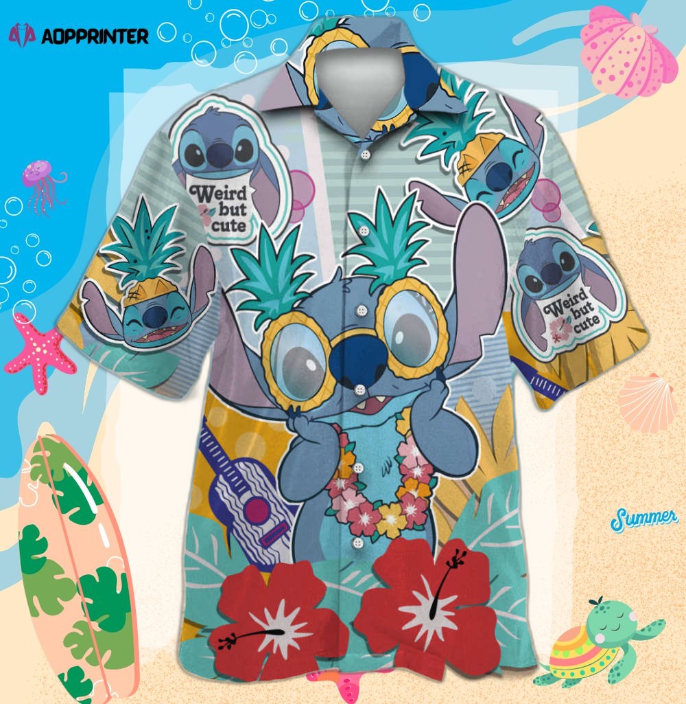 Stitch 03 Hawaiian Shirt Summer Aloha Shirt For Men Women