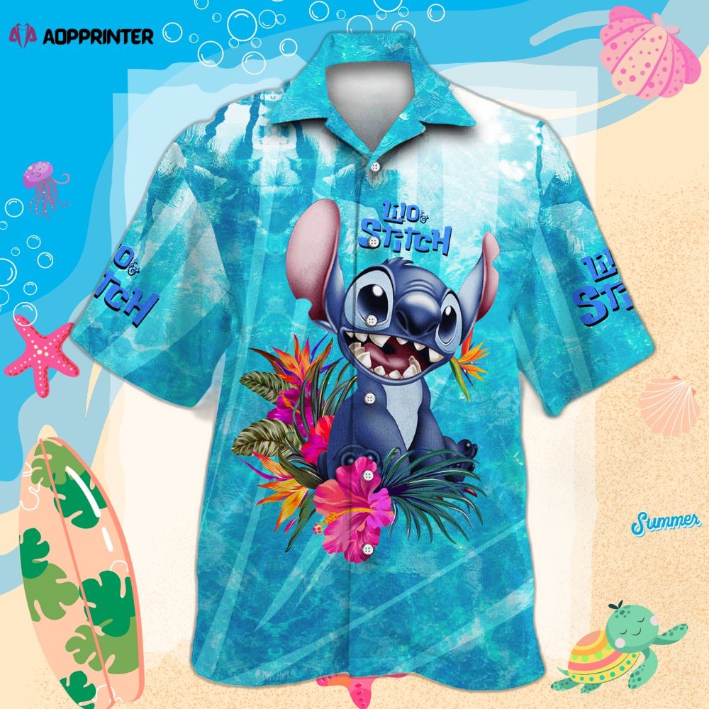 Stitch 04 Hawaiian Shirt Summer Aloha Shirt For Men Women