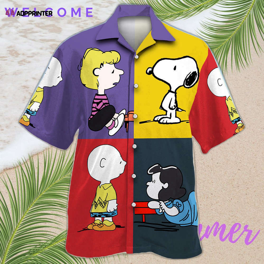 The Charlie Brown And Snoopy Show Hawaiian Shirt Summer Aloha Shirt For Men Women