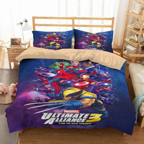Marvel Ultimate Alliance Duvet Cover Set - Bedding Set