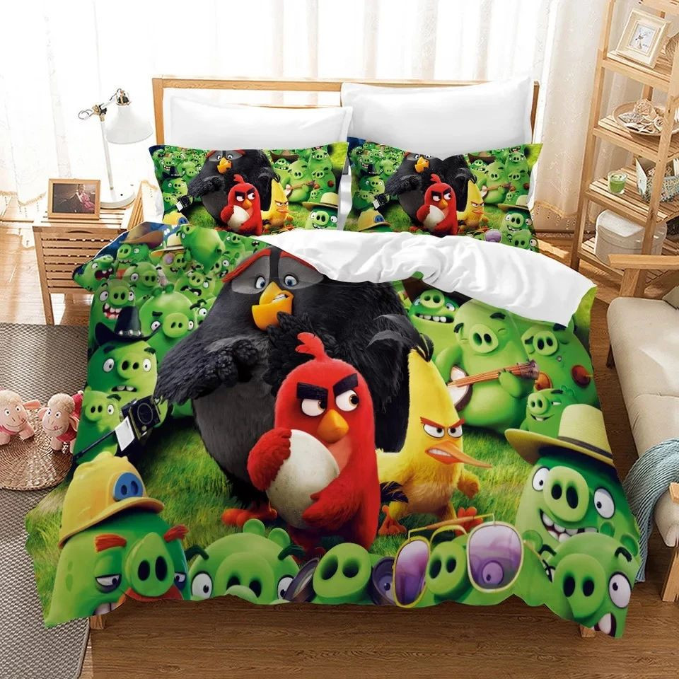 Angry Birds 4 Duvet Cover Set - Bedding Set