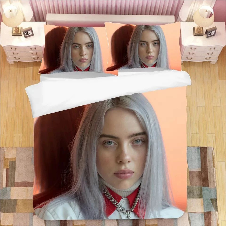 Billie Eilish 38 Duvet Cover Set - Bedding Set