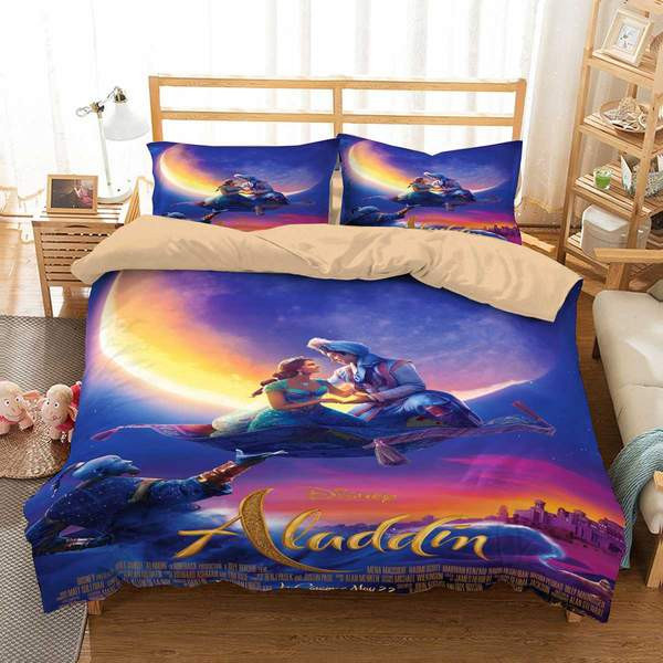 Aladdin 2019 Duvet Cover Set - Bedding Set