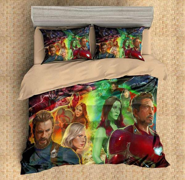 Avengers Infinity War 11 Duvet Cover Set - Bedding Set