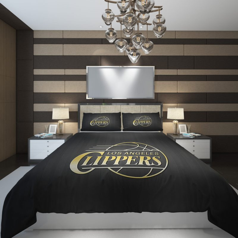 Los Angeles Clippers65 NBA Basketball Duvet Cover Set - Bedding Set
