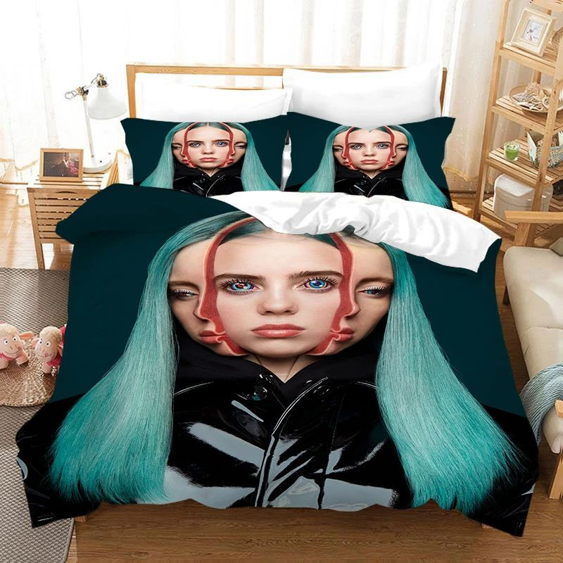 Billie Eilish 02 Duvet Cover Set - Bedding Set